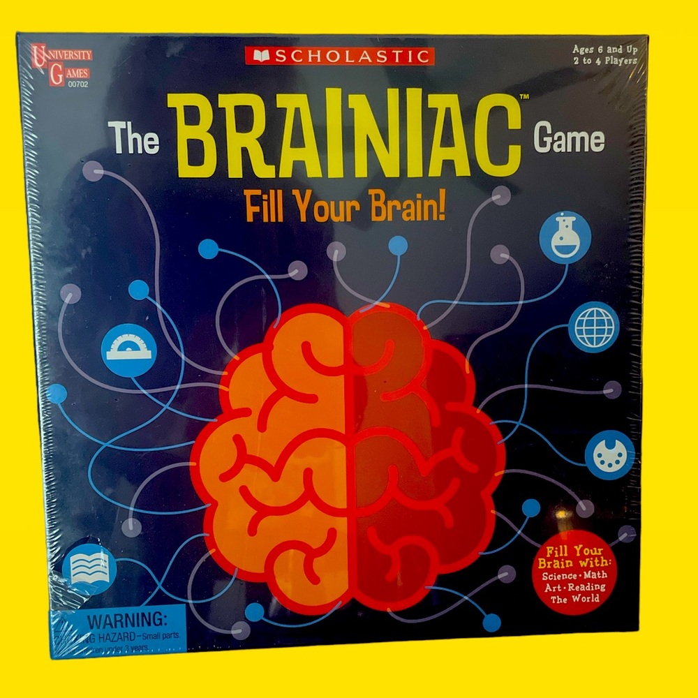 Brand NEW Brainiac Game! By Scholastic